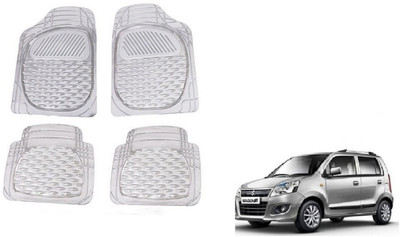 Auto Oprema Rubber Standard Mat For  Maruti Suzuki Wagon R 1.0(Clear)