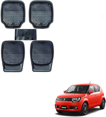 AuTO ADDiCT Rubber, PVC Standard Mat For  Maruti Suzuki Ignis(Black)