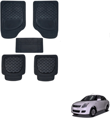 AuTO ADDiCT Rubber, PVC Standard Mat For  Maruti Suzuki Swift Dzire(Black)