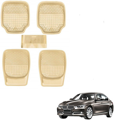 AuTO ADDiCT Rubber, PVC Standard Mat For  BMW 3 Series(Beige)