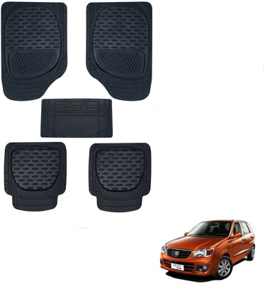 KOZDIKO Rubber Standard Mat For  Maruti Suzuki Alto K10(Black)