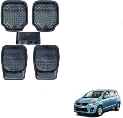 AuTO ADDiCT Rubber, PVC Standard Mat For  Maruti Suzuki Ertiga(Black)