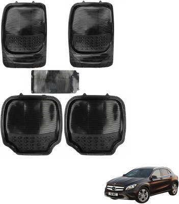 AuTO ADDiCT Rubber, PVC Standard Mat For  Mercedes Benz GLA-Class(Black)