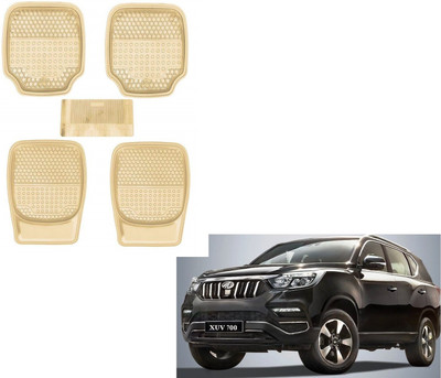AuTO ADDiCT Rubber, PVC Standard Mat For  Mahindra A180(Beige)
