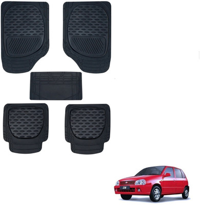 AuTO ADDiCT Rubber, PVC Standard Mat For  Maruti Suzuki Zen(Black)