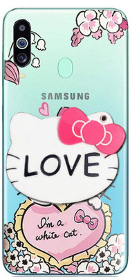 KC Back Cover for Samsung Galaxy M40(Transparent, Shock Proof, Silicon, Pack of: 1)