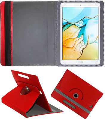 Fastway Book Cover for Honor Pad 5 8inch 4G Tablet(Red, Cases with Holder)