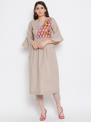 BITTERLIME Women Kurta Pant Set
