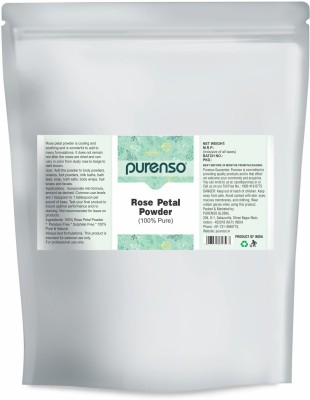 PURENSO Rose Petal Powder( 1 Kg) For Soap & Cosmetic making(1000 g)