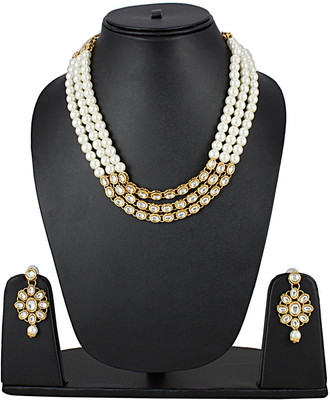 CATALYST Alloy White Jewellery Set(Pack of 1)