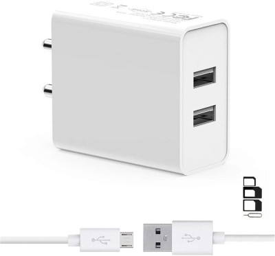 ShopReals Wall Charger Accessory Combo for Lava KKT 40 Power, Lava Arc One, Lava KKT Prime, Lava Arc Lite Plus, Lava Arc 24, Lava KKT 34 Star, Lava Arc Lite, Lava KKT 21i, Lava ARC 22, Lava KKT 27i, Lava Iris 405 Plus, Lava KKT 34i, Lava KKT 40 Plus, Lava Z91, Lava KKT iPro, Lava Z91E, Lava A56, Lav
