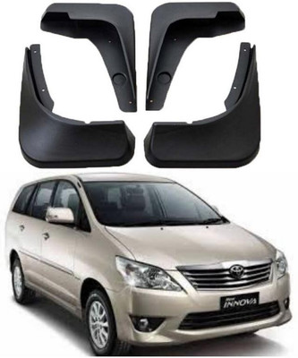 Sitwell Front Mud Guard, Rear Mud Guard For Toyota Innova NA(Black)