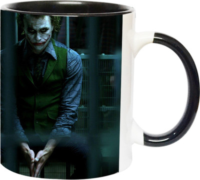 ARTBUG Joker The dark Knight - 2803 - BLK Ceramic Coffee Mug(350 ml)