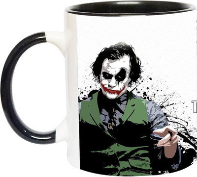 ARTBUG Joker The dark Knight - 2802 - BLK Ceramic Coffee Mug(350 ml)