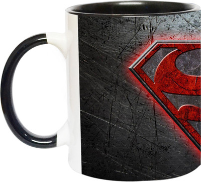 ARTBUG Superman - 2894 - BLK Ceramic Coffee Mug(350 ml)