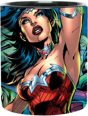 ARTBUG Wonder Woman - 3014 - BLK Ceramic Coffee Mug(350 ml)
