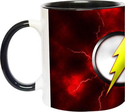 ARTBUG The Flash - 2921 - BLK Ceramic Coffee Mug(350 ml)