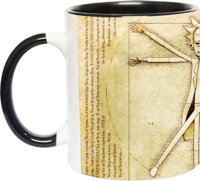 ARTBUG Rick And Morty - 3393 - BLK Ceramic Coffee Mug(350 ml)