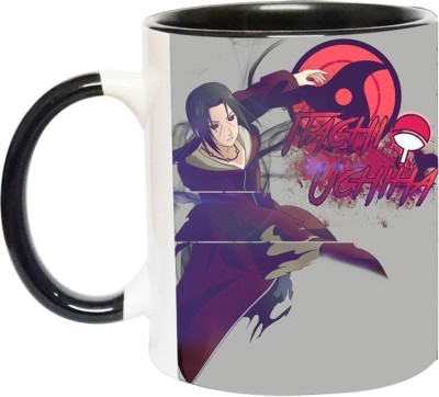 ARTBUG Itachi UCHIHA - 3221 - BLK Ceramic Coffee Mug(350 ml)