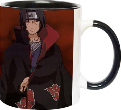 Ashvah Itachi UCHIHA - 3230 - BLK Ceramic Coffee Mug(350 ml)