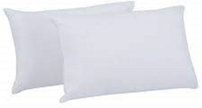 Changers Polyester Fibre Solid Sleeping Pillow Pack of 2(White)