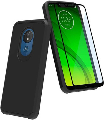 Eagle Edge To Edge Tempered Glass for Moto G7 Power:Tailor Made:Original:Genuine:and:Quality Assured(Pack of 1)