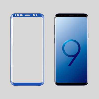 Eagle Edge To Edge Tempered Glass for Samsung S9:Tailor Made:Original:Genuine:and:Quality Assured(Pack of 1)