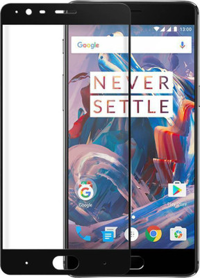 Zinger Edge To Edge Tempered Glass for OnePlus 3T, FULL GLUE, FULL COVERAGE(Pack of 1)