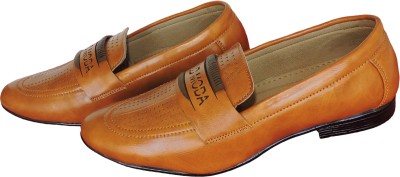 Wildmoda Loafer Men's Shoe Tan Casuals For Men(Tan , 9)