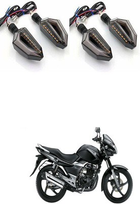 PRTEK Front, Side LED Indicator Light for Suzuki GS(Blue, Yellow)