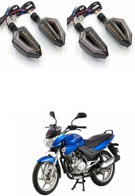 PRTEK Front, Side LED Indicator Light for Bajaj Discover 150(Blue, Yellow)