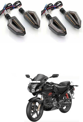 PRTEK Front, Side LED Indicator Light for Hero Karizma R(Blue, Yellow)