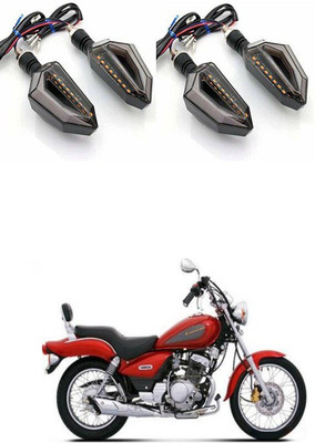 PRTEK Front, Side LED Indicator Light for Yamaha Enticer 125(Blue, Yellow)