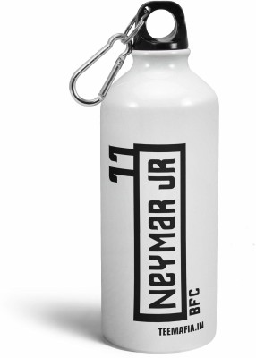 Tee Mafia Neymaar 600 ml Water Bottle(Set of 1, White)