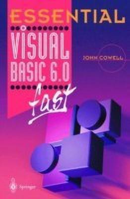 Essential Visual Basic 6.0 fast(English, Paperback, Cowell John)