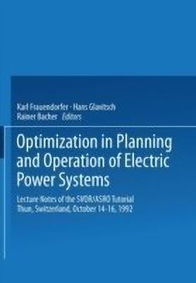 Optimization in Planning and Operation of Electric Power Systems(English, Paperback, unknown)