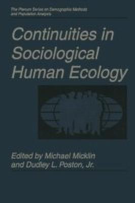 Continuities in Sociological Human Ecology(English, Paperback, unknown)