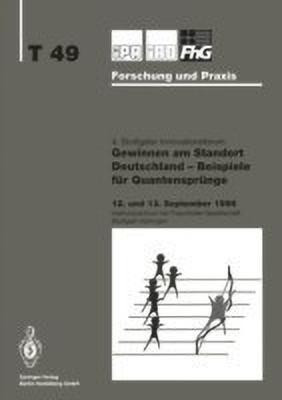 Gewinnen am Standort Deutschland - Beispiele fuer Quantenspruenge(German, Paperback, unknown)