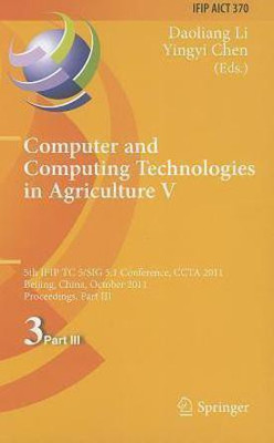 Computer and Computing Technologies in Agriculture(English, Hardcover, unknown)