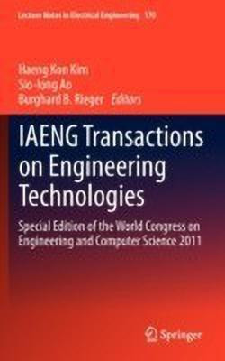 IAENG Transactions on Engineering Technologies(English, Hardcover, unknown)