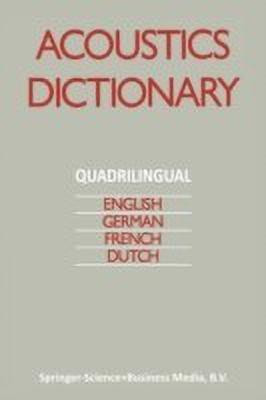 Acoustics Dictionary(English, Paperback, unknown)