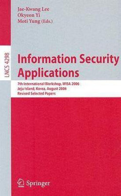 Information Security Applications(English, Paperback, unknown)