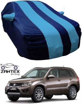ZANTEX Car Cover For Maruti Suzuki Grand Vitara (With Mirror Pockets)(Blue)