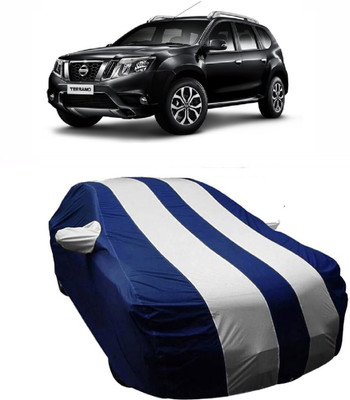 V VINTON Car Cover For Nissan Terrano (With Mirror Pockets)(Multicolor)