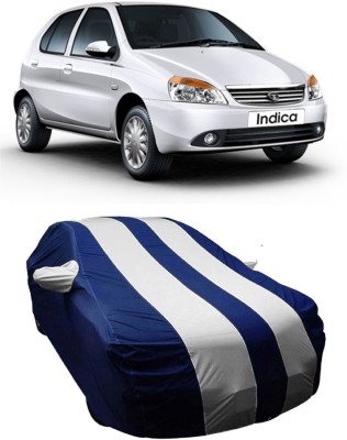 V VINTON Car Cover For Fiat Indica V2 (With Mirror Pockets)(Multicolor)