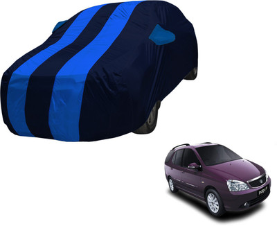 Amanzo Car Cover For Tata Indigo Marina (With Mirror Pockets)(Blue, Blue)