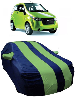 V VINTON Car Cover For Mahindra e2o (With Mirror Pockets)(Multicolor)