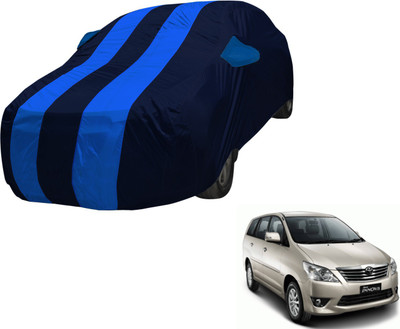 Auto Hub Car Cover For Toyota Innova (With Mirror Pockets)(Blue)