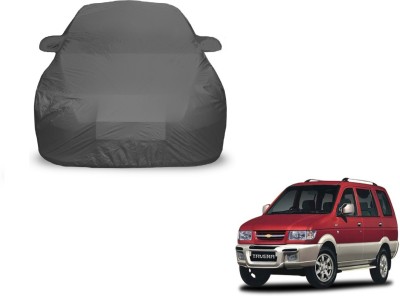 AUTYLE Car Cover For Chevrolet Tavera (With Mirror Pockets)(Grey)