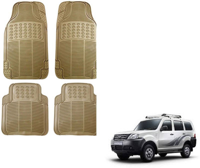 Auto Oprema Rubber Standard Mat For  Tata Movus(Beige)